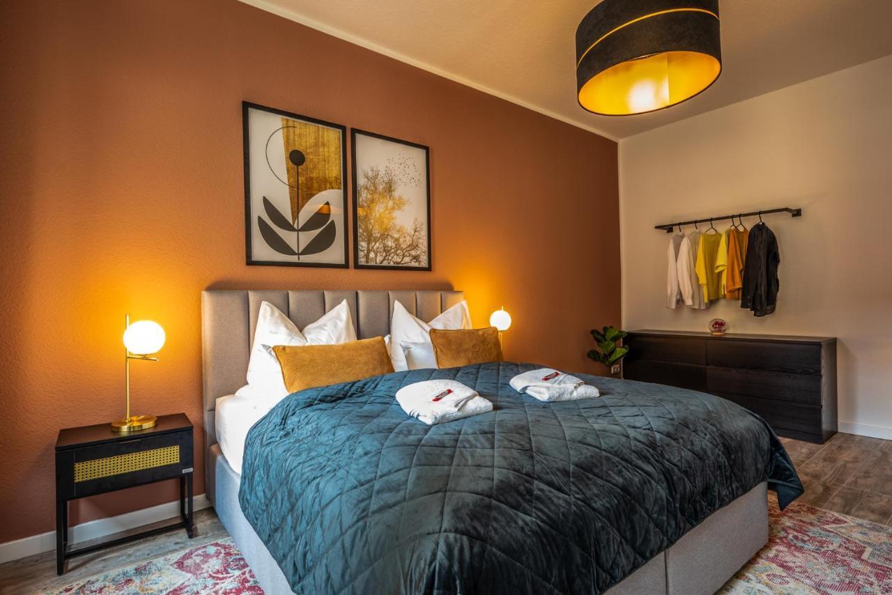 Maremar - Design Apartment - Luxus Boxspringbett - Zentral - Kueche - Arbeitsplatz - Highspeed Wlan Gera Exterior foto
